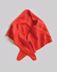 Handkerchief Scarf - Red Orange
