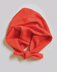 Handkerchief Scarf - Red Orange