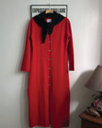 Inside Out Button Up Maxi Dress - Poppy