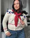 Victoria Cardigan - Creme