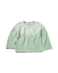 Hanna Fair Isle Pullover - Jade