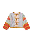 Lulu Tie Front Cardigan - Multi
