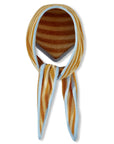 Handkerchief Scarf - Gold Stripe