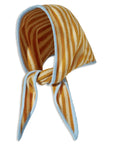 Handkerchief Scarf - Gold Stripe