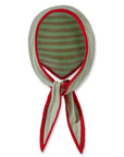 Handkerchief Scarf - Jade Stripe