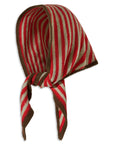 Handkerchief Scarf - Red Stripe