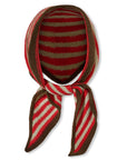 Handkerchief Scarf - Red Stripe