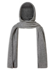 Hooded Scarf - Heather Grey