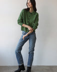 Beth Cardigan - Forest Stripe