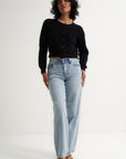The Crop Cardi - Black