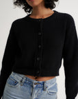 The Crop Cardi - Black
