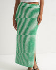 Teddy Maxi Skirt - Kelly Green