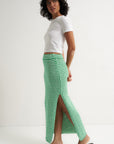 Teddy Maxi Skirt - Kelly Green