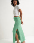 Teddy Maxi Skirt - Kelly Green