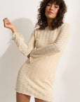 Flora Mini Dress - Swan
