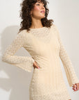 Flora Mini Dress - Swan