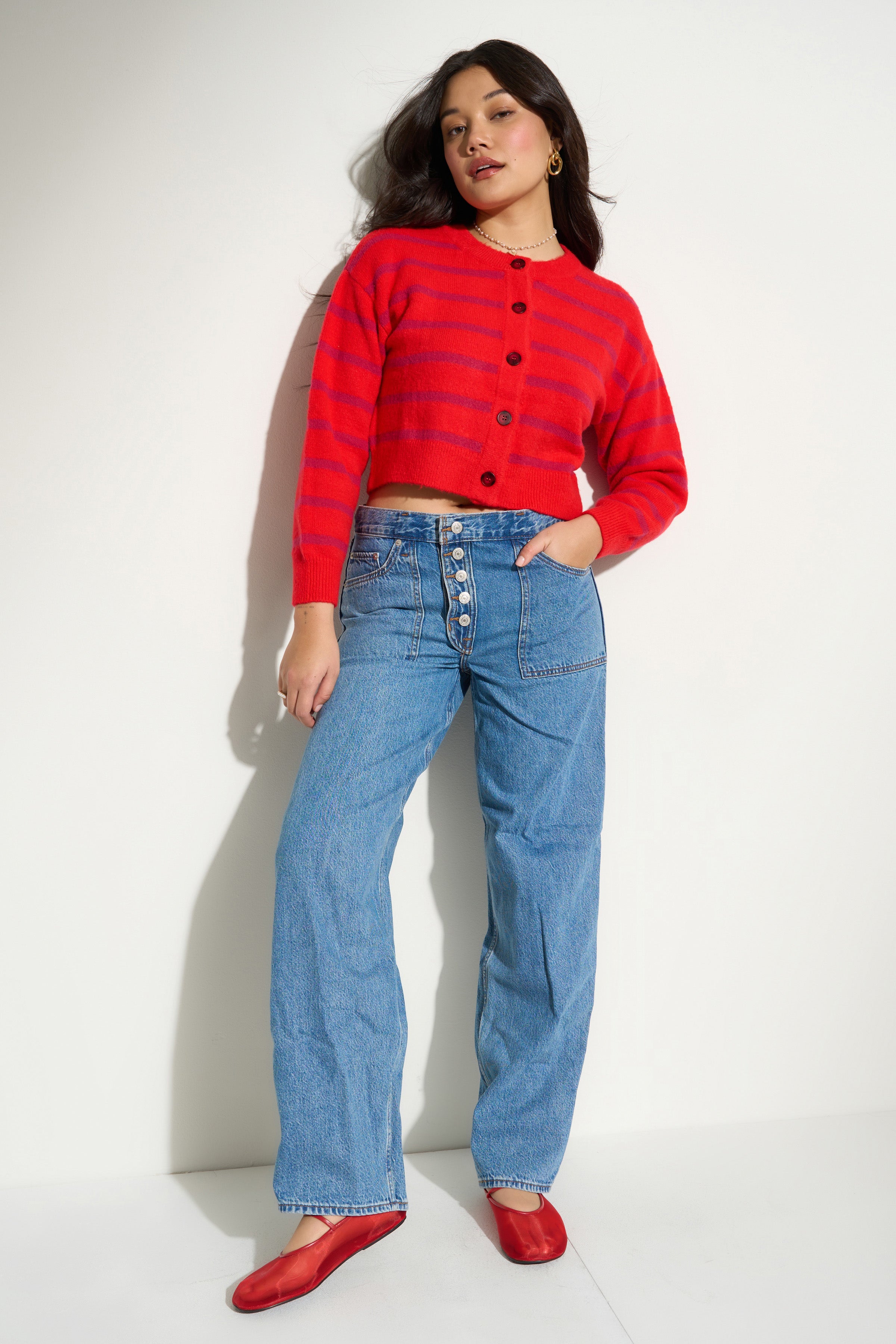 (取寄) レディース フィオナ カーディガン - ウィメンズ Callahan women Fiona Cardigan - Women's Red Orange FionaCardigan13120240965.jpg?v