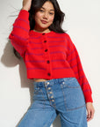 Fiona Cardigan - Red