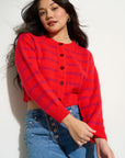 Fiona Cardigan - Red