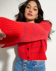 Fiona Cardigan - Red
