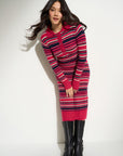 Frances Knit Bodycon - Navy