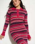 Frances Knit Bodycon - Navy