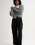 Gigi Cardigan - Black Multi