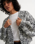 Gigi Cardigan - Black Multi