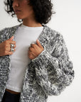 Gigi Cardigan - Black Multi