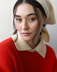 Handkerchief Scarf - Creme