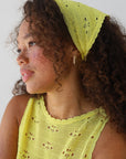 Eden Crochet Headscarf - Banana