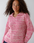 Dahlia Pullover - Raspberry