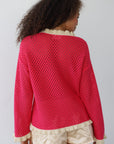 Ivy Pullover - Raspberry