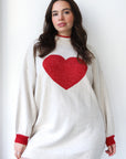 Bellamy Mini Dress - Red Hearts