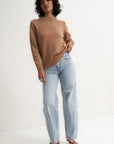 The Jersey Crewneck - Camel