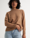 The Jersey Crewneck - Camel