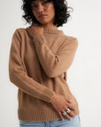 The Jersey Crewneck - Camel