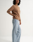 The Jersey Crewneck - Camel