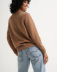 The Jersey Crewneck - Camel
