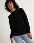 The Jersey Crewneck - Black