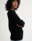 The Jersey Crewneck - Black