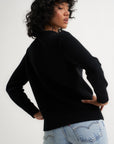 The Jersey Crewneck - Black