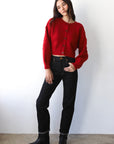 Jolie Cardigan - Cherry