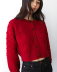 Jolie Cardigan - Cherry
