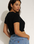 The Knit Tee - Black