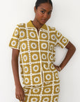 Leonor Crochet Polo - Bronze