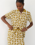 Leonor Crochet Polo - Bronze