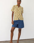Leonor Crochet Polo - Bronze