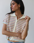 Mai Crochet Polo - Creme