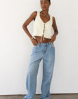 Mai Crochet Tie Tank